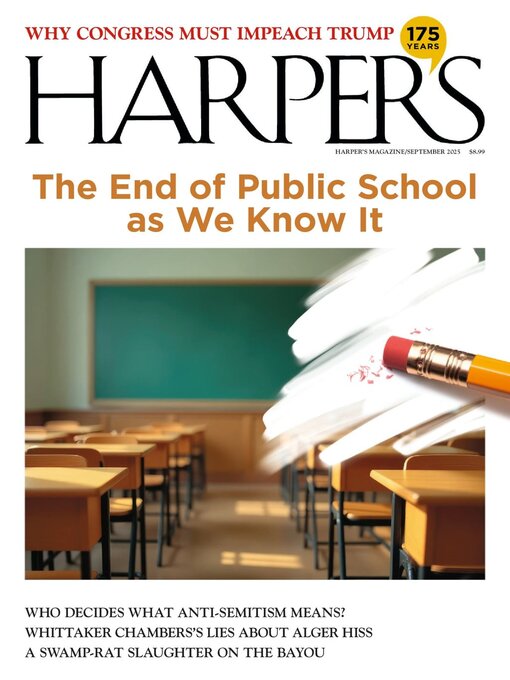 Title details for Harper's Magazine by Harper's Magazine Foundation - Available